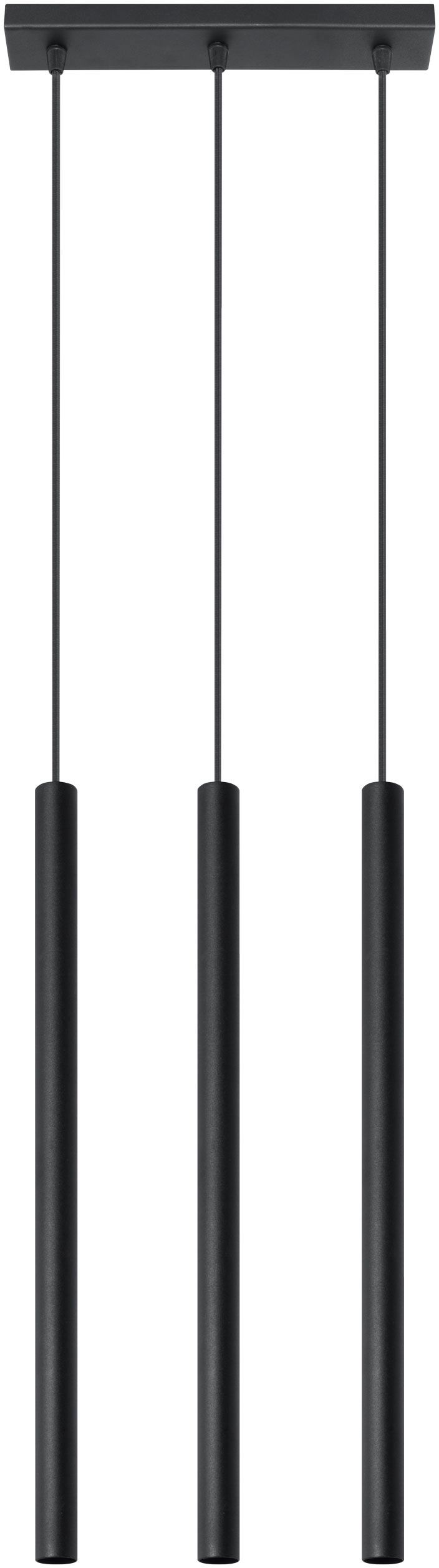 Darmowa Dostawa - Lampa wisząca 3x40 W czarny Sollux Lighting Pastelo SL0470