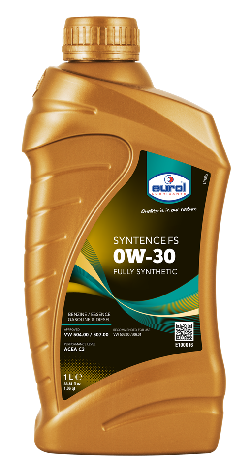 EUROL SYNTENCE FS 0W30 C3 504/507 1L - Petrostar
