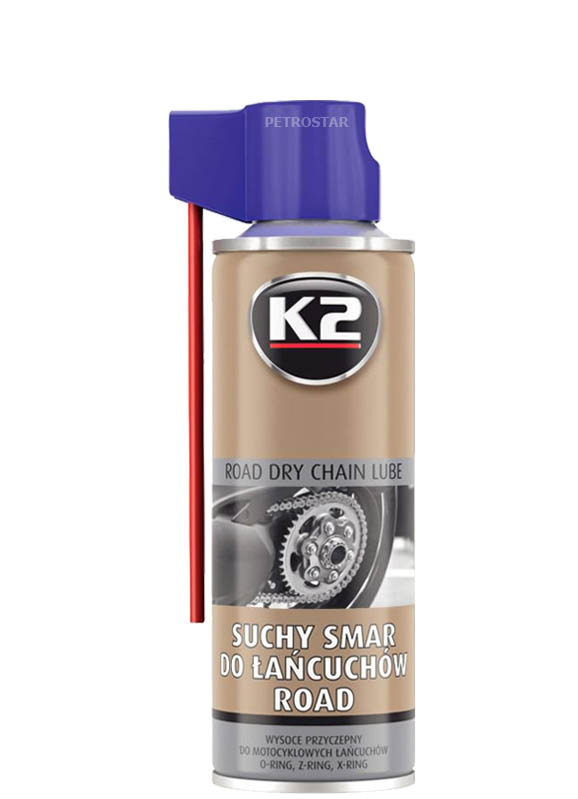 K2 SUCHY SMAR DO ŁAŃCUCHÓW 400ML ROAD - Petrostar