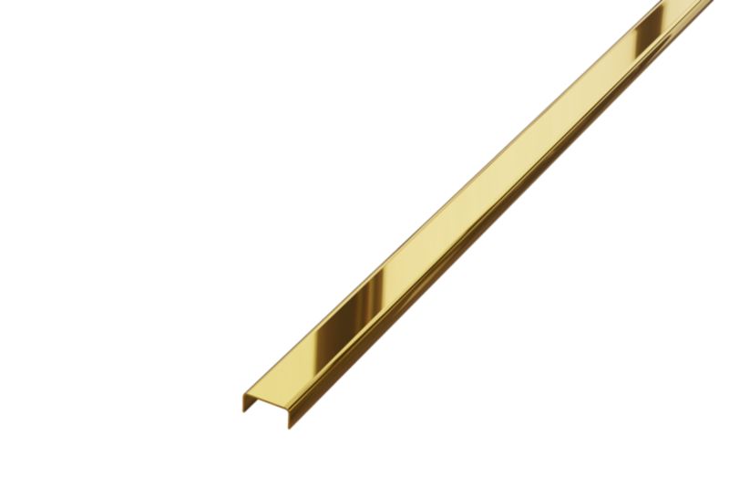 Profil metalowy C Lambro złoty połysk 2cm x 270cm 1 szt.