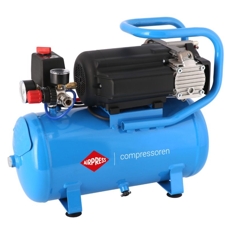 Cichy kompresor bezolejowy dwutłokowy LMO 15-210 Airpress 10 bar 0.75 KM/0.55 kW 125 l/min 15 l 1 szt.
