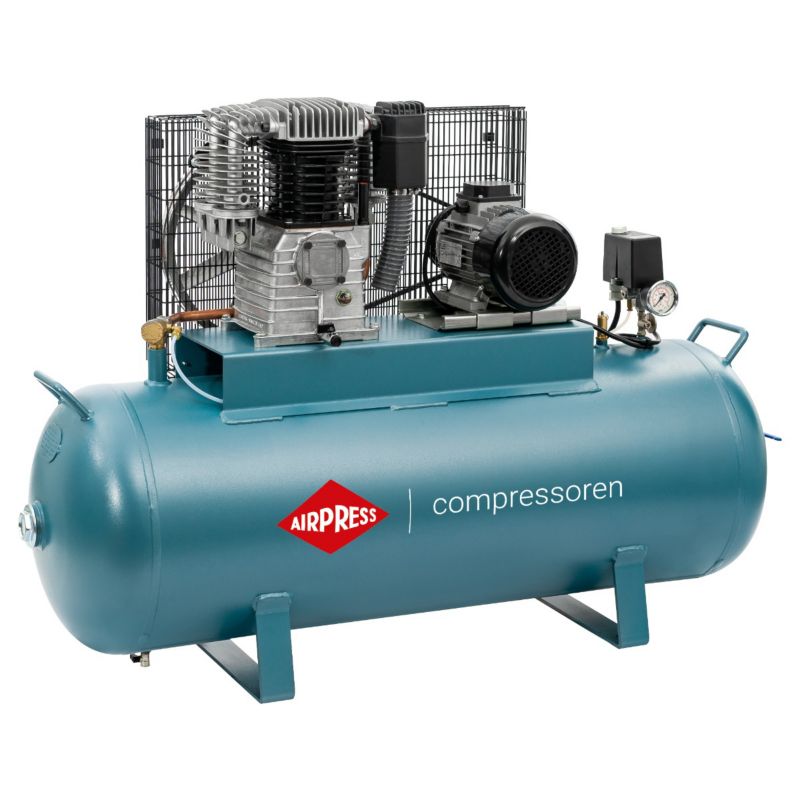 Kompresor dwutłokowy K 200-450 Airpress 14 bar 3 KM/2.2 kW 400V 238 l/min 200 l 1 szt.