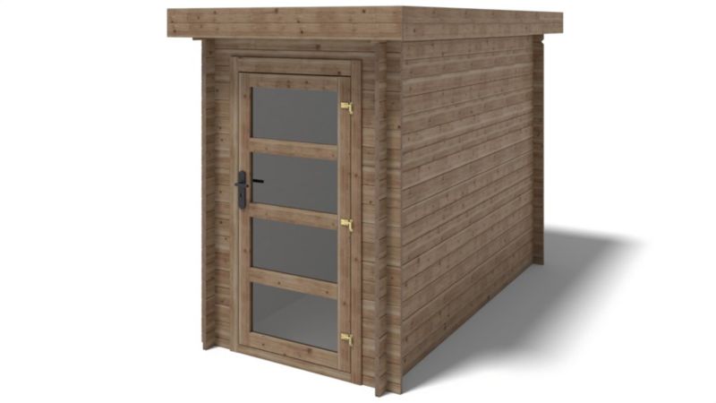 Domek ogrodowy ALTANKA 4,50 m2 - 1,50x3 m - 28 mm, drewniany, impregnowany, 1szt.
