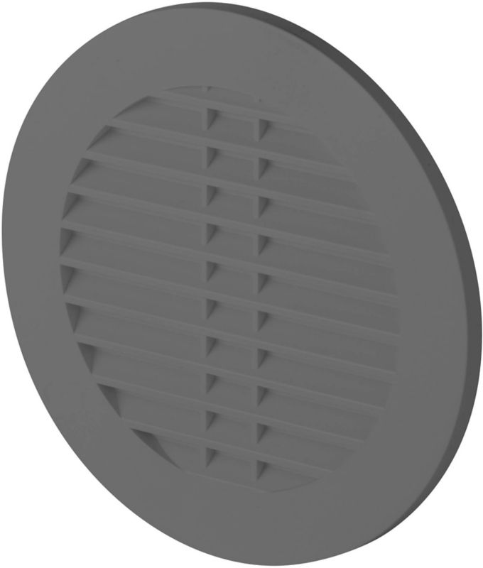 Kratka wentylacyjna Velite fi 125 mm grafitowa