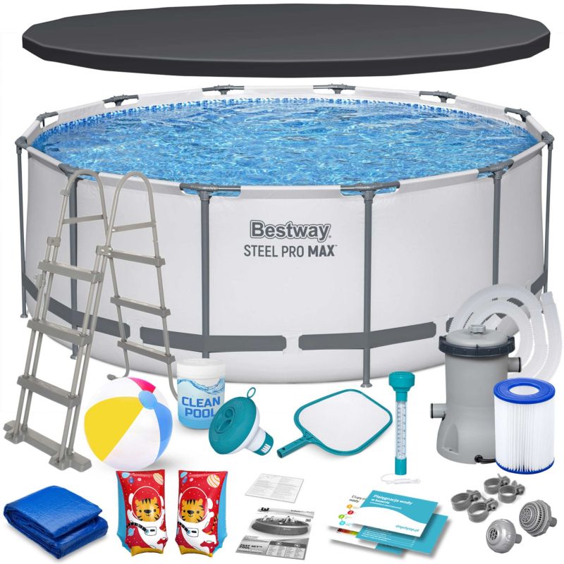 Basen ogrodowy Bestway stelażowy 366x122 56420-17W1 1 szt.