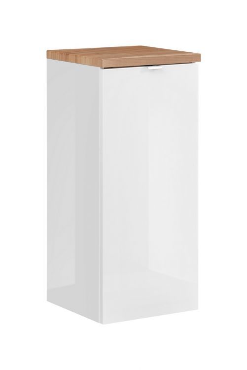 Szafka Comad łazienkowa MILANO / CAPRI 811 35 cm biała z koszem 1 szt