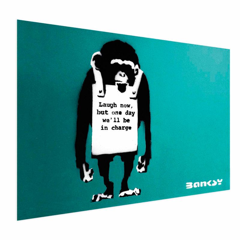 Plakat Artgeist Zła małpa 90x60 cm bez ramy 1 szt