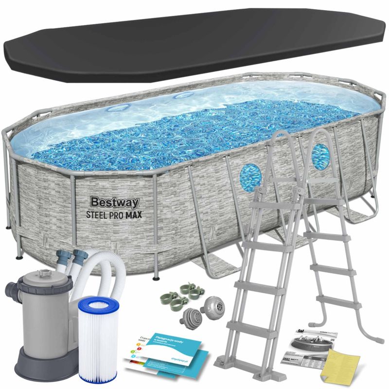 Basen ogrodowy Bestway stelażowy 549x274x122cm 56716N 1szt.