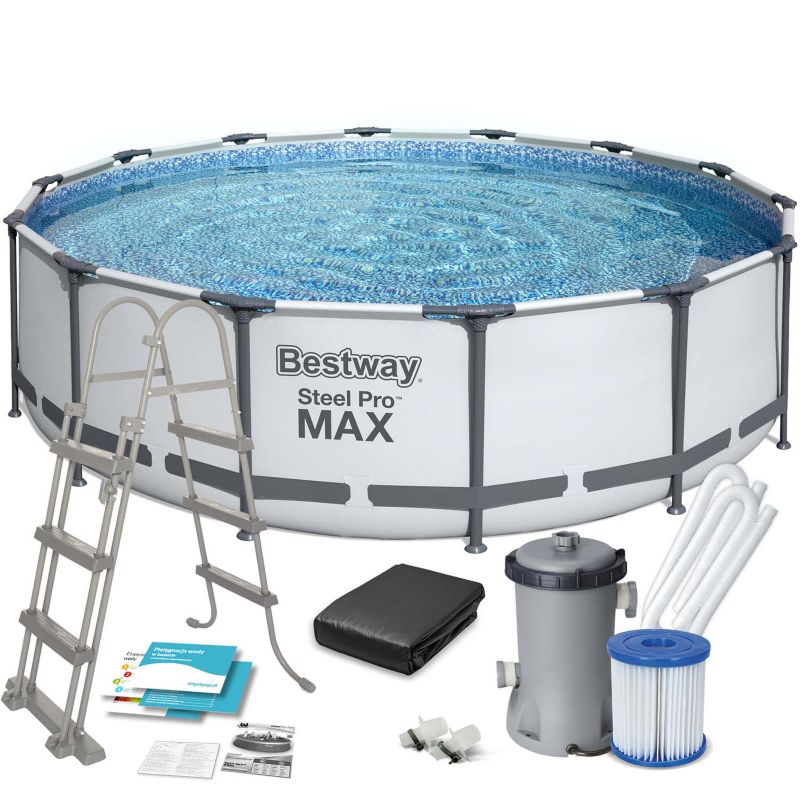 Basen ogrodowy Bestway stelażowy 427 x 107 cm 56950 1szt.