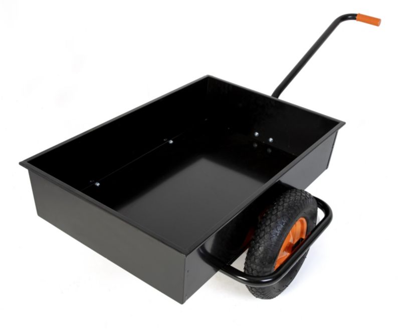 Wózek transportowy stalowy spawany koleba 390kg / 180L SKIVA 1szt