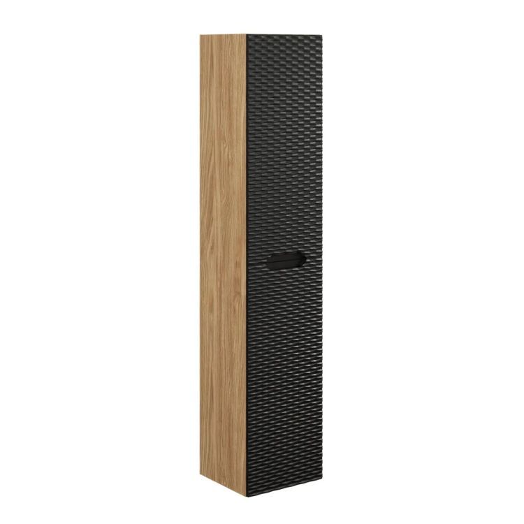 Szafka Comad łazienkowa OCEAN BLACK 80-01-2D 35cm dąb olejowany/czarna 1 szt