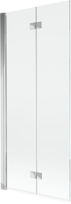 Parawan nawannowy Mexen Mist transparent 80 x 150 cm 2-skrzydłowy 1 szt