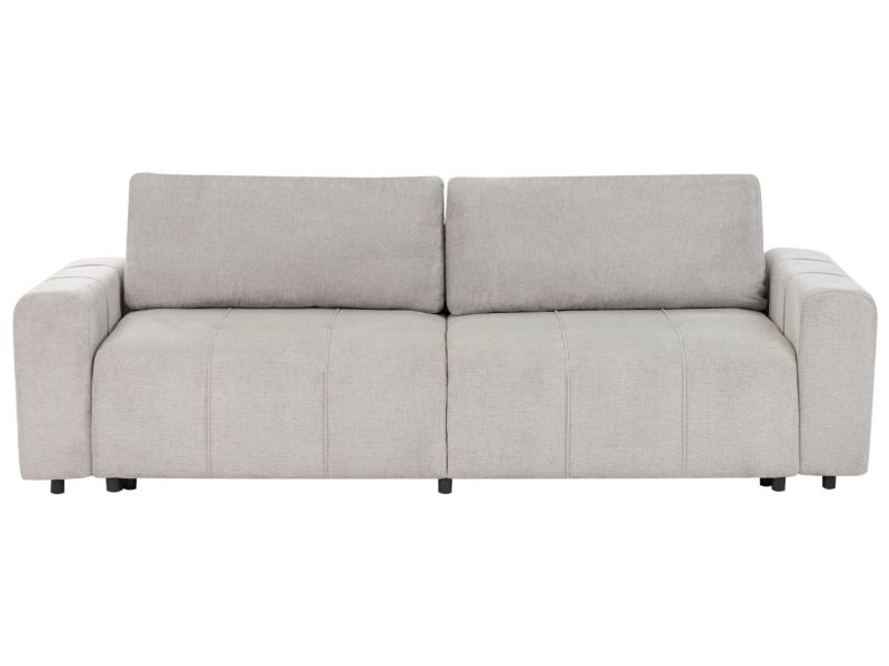 Sofa 3-osobowa rozkładana z pojemnikiem jasnoszara Innvik 1 szt.