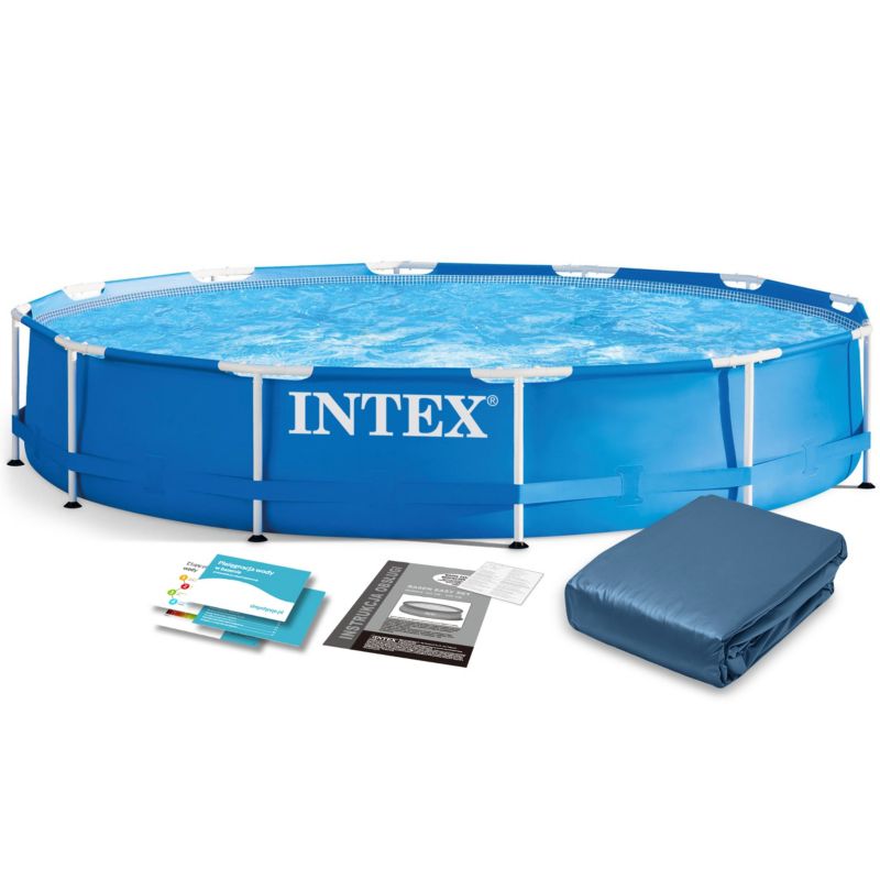 Basen ogrodowy Intex stelażowy 366x76cm 28210-2W1 1 szt.