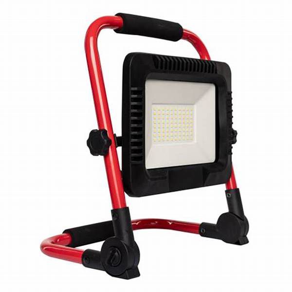 Naświetlacz LED Germina 50W na statywie roboczy lampa warsztatowa składana 1szt.