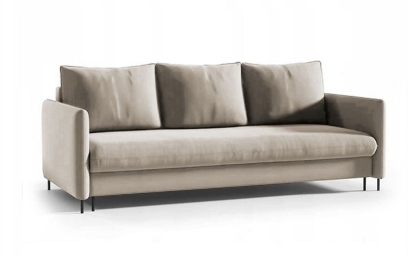 Sofa Bettso Belis 216 x 91 cm z funkcją spania ciemny beż 1szt.