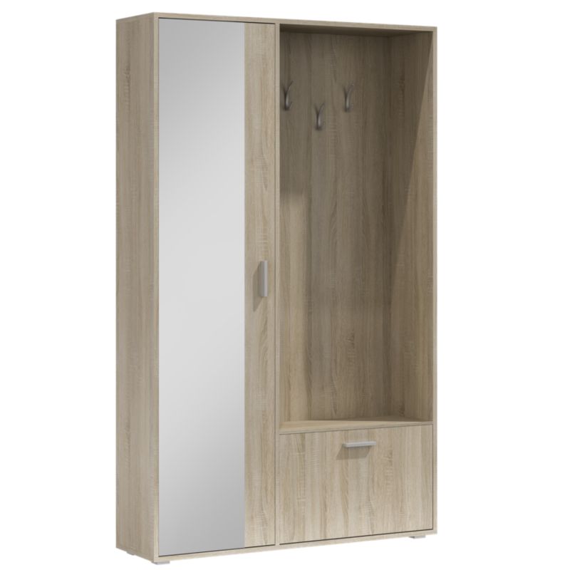 Garderoba MINIO go for it BIS 120 x 195,5 x 33 cm dąb sonoma 1 szt.