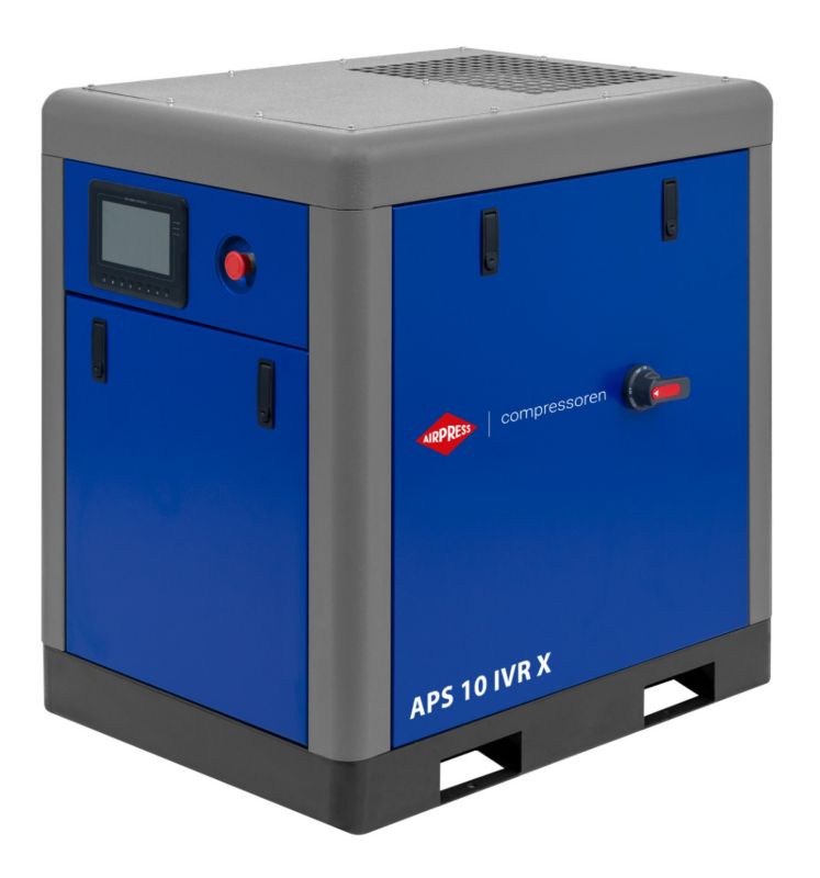 Kompresor śrubowy Airpress APS 10 IVR X 10 bar 10 KM/7.5 kW 270-1020 l/min 1 szt.