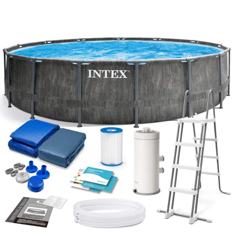 Basen ogrodowy Intex stelażowy z pompą 457x122cm 26742 1szt.