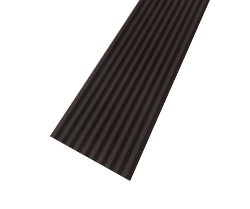 Lamele na czarnym filcu 26,5 x 275 cm Mebano PRO wenge 2 szt.