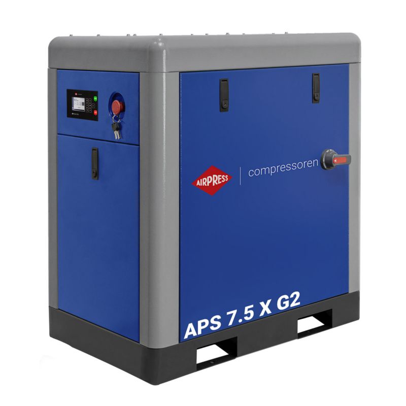 Kompresor śrubowy Airpress APS 7.5 X G2 10 bar 7.5 KM/5.5 kW 690 l/min 1 szt.