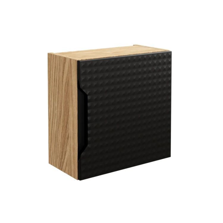 Szafka Comad łazienkowa LUXOR BLACK 83-35-1DQ 35x35cm dąb olejowany/czarna 1 szt