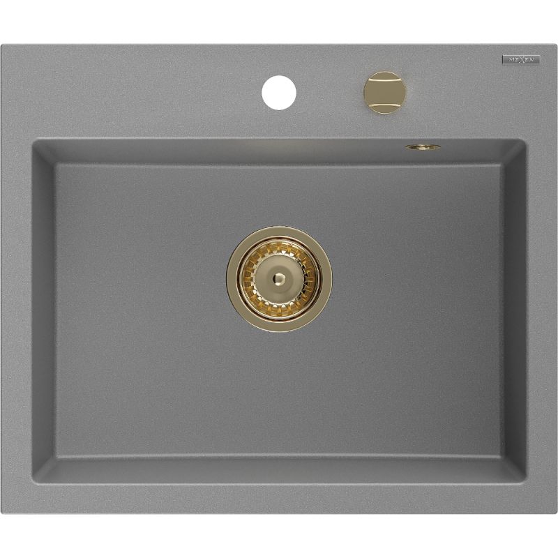Zlewozmywak wpuszczany Mexen Pablo 1-komorowy beżowy 752x436 mm - 6510751010-69 1 szt.