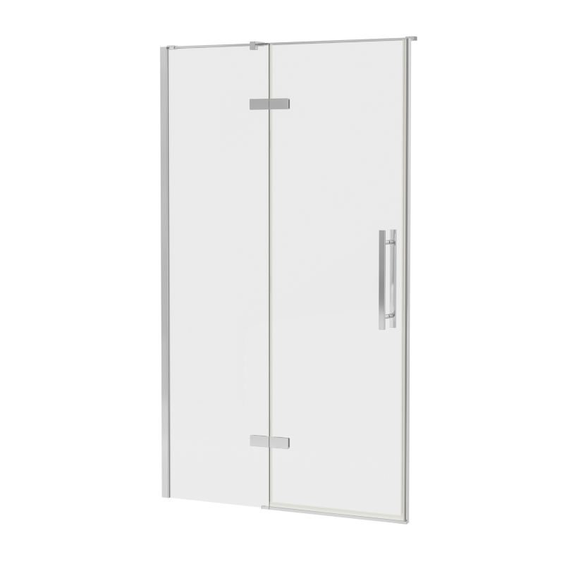 Dwuczęściowe drzwi prysznicowe Ravak COOL COSD2 120 chrom transparent 1szt