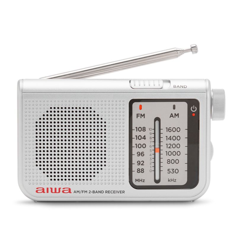 Przenośne Radio AIWA RS-55/SL Srebrne 1szt.