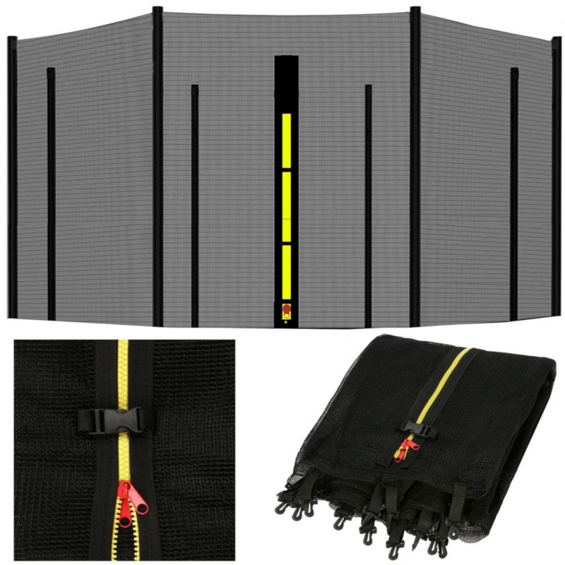 Siatka do trampoliny zewnętrzna Springos 12FT 366 cm 8 słupków 1 szt.