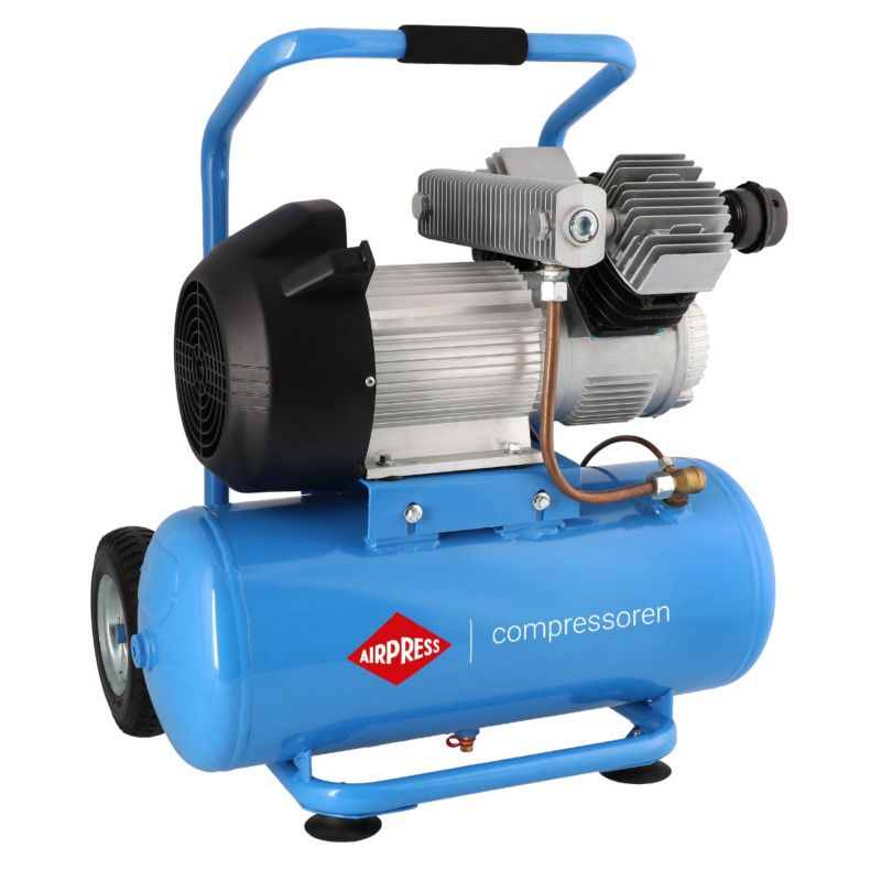 Kompresor dwutłokowy LM 25-350 Airpress 10 bar 3 KM/2.2 kW 245 l/min 25 l 1 szt.