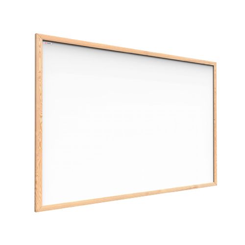 Tablica suchościeralna magnetyczna 120x90 cm ALLboards rama drewniana naturalna 1 szt.