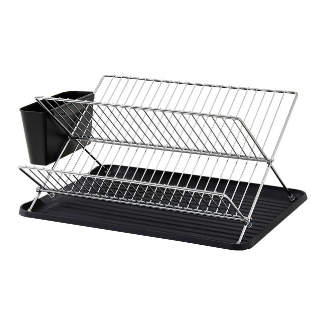 Ociekarka do naczyń GoodHome dwupoziomowa 32 cm