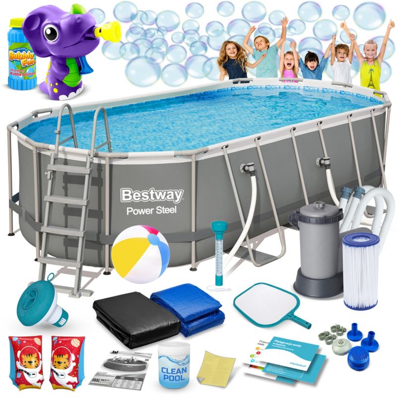 Basen stelażowy Bestway ogrodowy 549x274x122cm 56710-M 1szt.