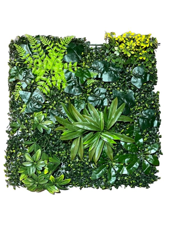 Sztuczny Żywopłot Trawa Panel Dekoracyjny Osłona Texas SLR 012 Zestaw 100 x 100 cm 4szt.