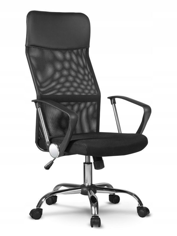 Fotel Topeshop Obrotowy Nemo - Czerń 50x61x107,5 cm 1 szt.