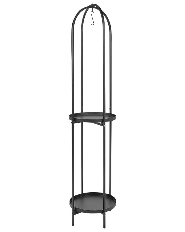 Stojak na kwiaty Tamarix Metal Czarny 1 szt.