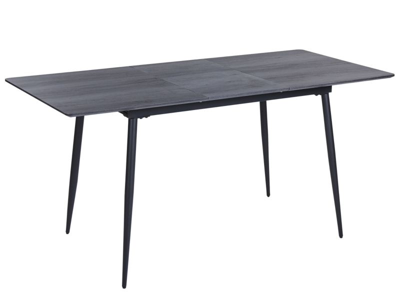 Stół do jadalni Gelanda 80 cm 120/160 cm Szary 1 szt.