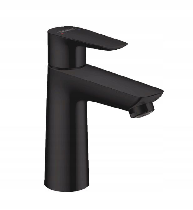 Bateria umywalkowa Hansgrohe Talis E 110 z kompletem odpływowym matowy czarny 1 szt.
