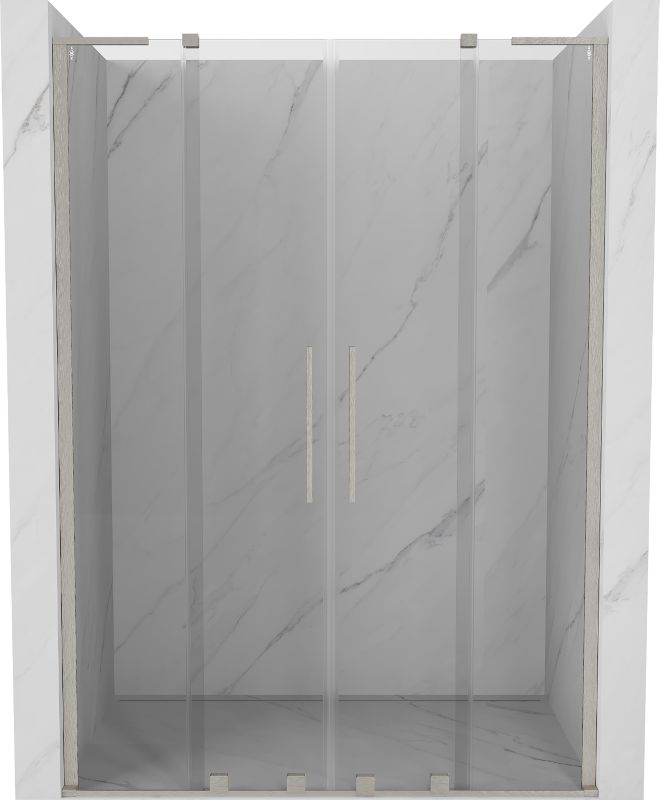 Drzwi prysznicowe rozsuwane Mexen Velar L transparent 150x200 cm 1 szt.