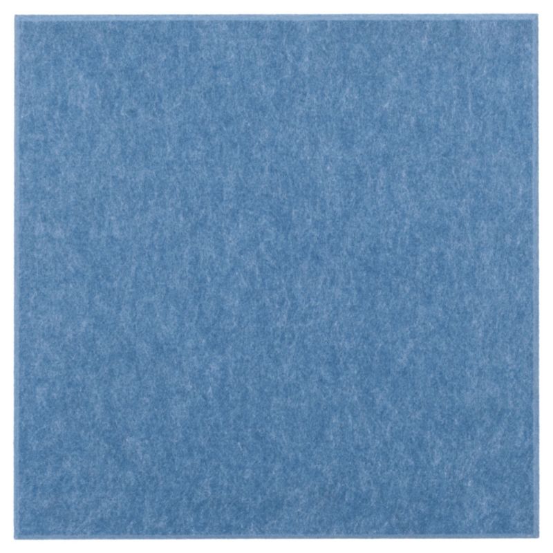 Panel filcowy ścienny dekoracyjny Multidecor Felly 40 x 40 cm 9 mm kwadrat gładki niebieski 2 szt.