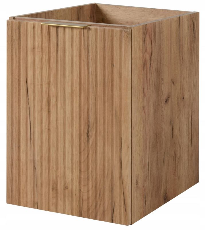 Szafka łazienkowa Furnidea 40 cm wisząca pod umywalkę dąb craft Flow 1 szt.