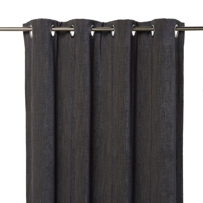 Zasłona zaciemniająca GoodHome Pahea 135 x 260 cm ciemnoszara