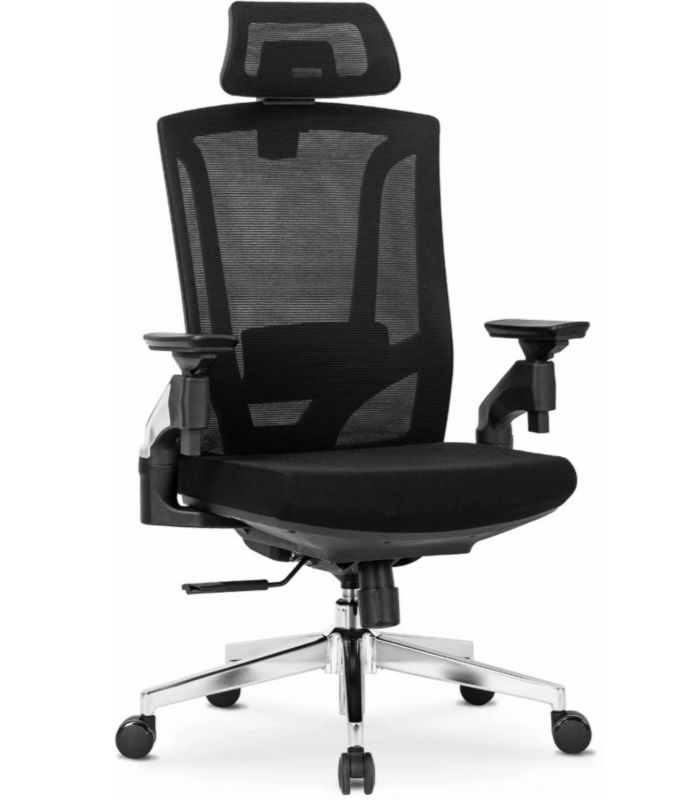 Fotel Obrotowy Willy Mebel Elite Ergonomiczny Czarny 1 szt