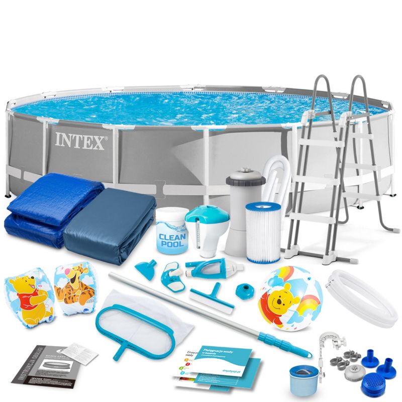 Basen ogrodowy Intex stelażowy 457x122cm 26720-17W1 1 szt.