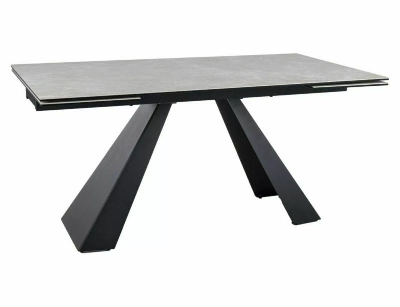 Stół Signal rozkładany SALVADORE CERAMIC 160(240)x90 kremowy mat diamond cream 1 szt