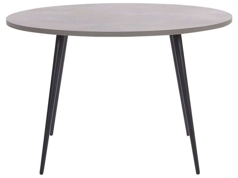 Stół do jadalni Odeon 120 cm 120 cm Efekt betonu Szary 1 szt.