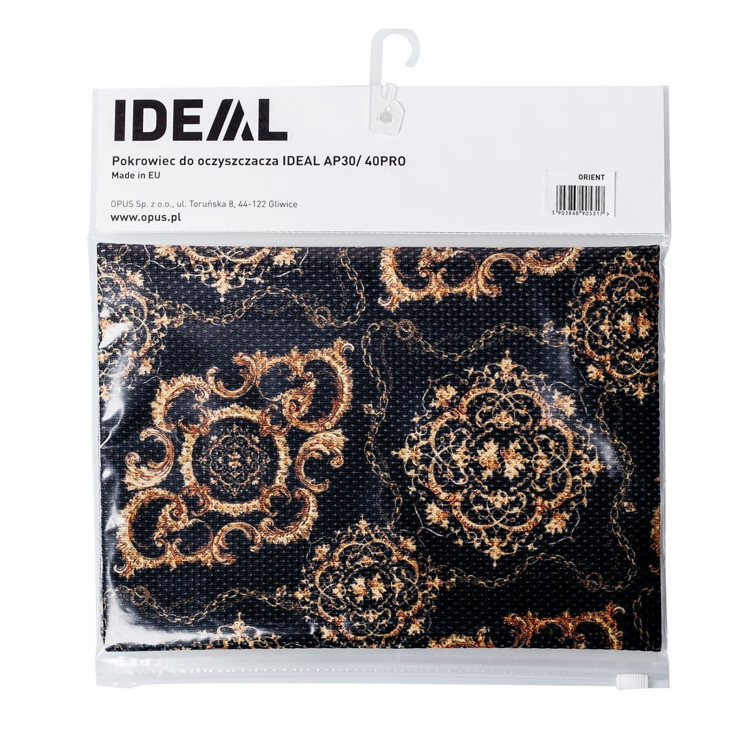 Pokrowiec dekoracyjny Ideal AP30PRO oraz Ideal AP40PRO, orient.
