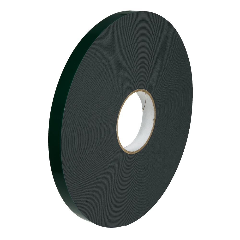 Taśma Dwustronna Pianka EVA Czarna, Grubość 1mm 12MM 50MB - Opakowania.Online