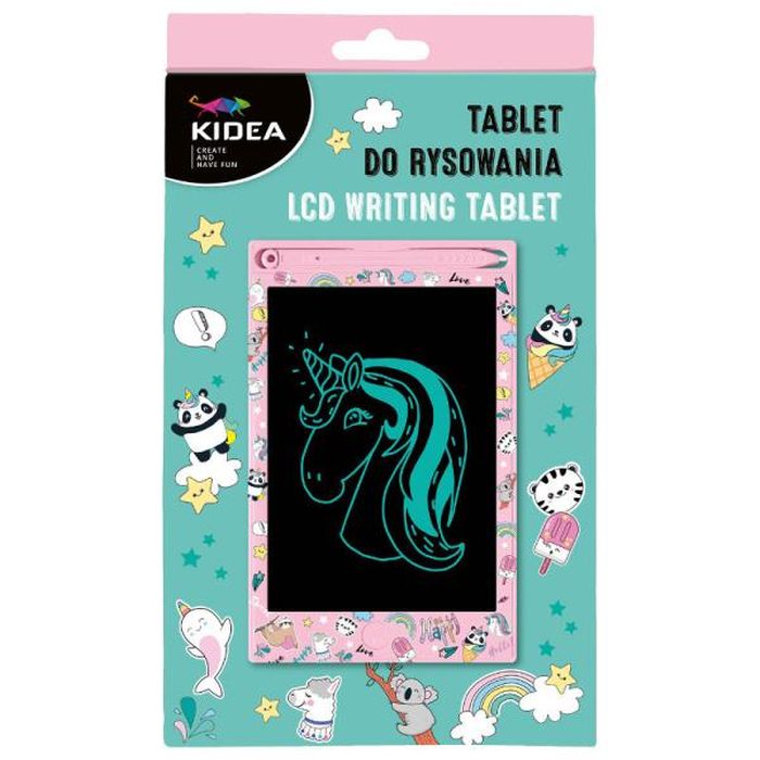 Tablica do rysowania 3D LED Jednorożec Kidea